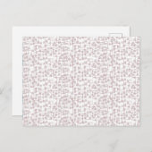 Foto afdrukken aankondigingskaart (Voorkant / Achterkant)