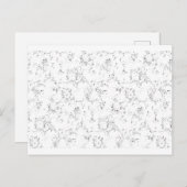 Foto afdrukken aankondigingskaart (Voorkant / Achterkant)