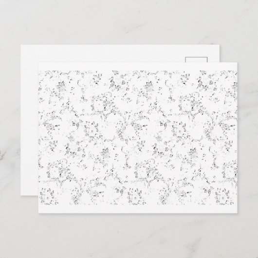 Foto afdrukken aankondigingskaart (Voorkant / Achterkant)