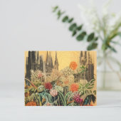 Foto afdrukken aankondigingskaart (Staand voorkant)