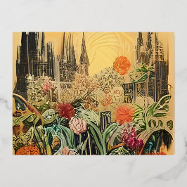 Foto afdrukken folie uitnodiging briefkaart