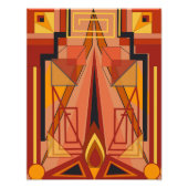 Foto afdrukken met Art Deco Art (Voorkant)