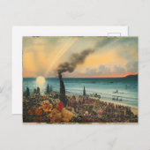 Foto afdrukken uitnodiging briefkaart (Voorkant / Achterkant)