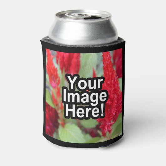 Foto afgedrukt blikjeskoeler (Blikje Achterkant)