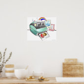 Foto afkomstig uit een camera poster (Keuken)