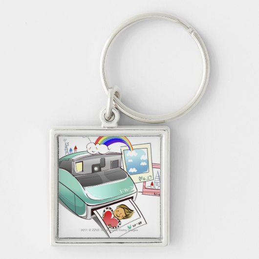 Foto afkomstig uit een camera sleutelhanger (Voorkant)