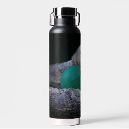 Foto afspeelbaar Zee Waterfles