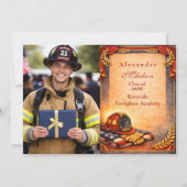 Foto Afstudeerdag Brandweer Aankondiging (Voorkant)