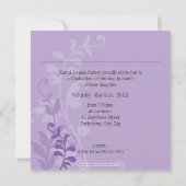 FOTO AFSTUDEERDER AANKONDIGING Elegant paarse (Achterkant)