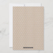 FOTO AFSTUDEERDER ANNOCEMENT cool luxe lijst kraft Kaart (Achterkant)