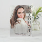 Foto Afstudeerder klasse van 2024 Kaart (Staand voorkant)