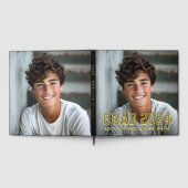 Foto afstudeerder klasse van jaarnaam of school af gastenboek (Volledig)