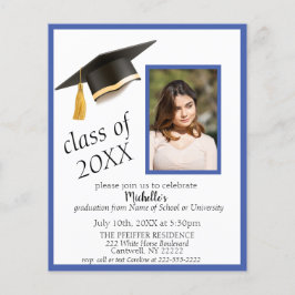 Foto Afstudeerder Pet Graduation Party Invitation 