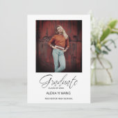 Foto Afstudeerder Whimsical Modern Kalligrafie Afs (Staand voorkant)