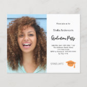 Foto afstudeerfeest 2025 uitnodiging (Voorkant)