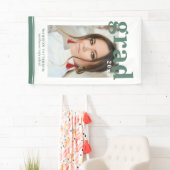 Foto afstudeerfeest Elegante moderne script banner (Insitu)