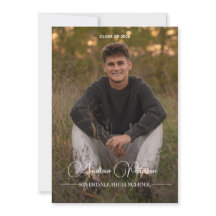 Foto Afstudeeruitnodiging, klas van 2026