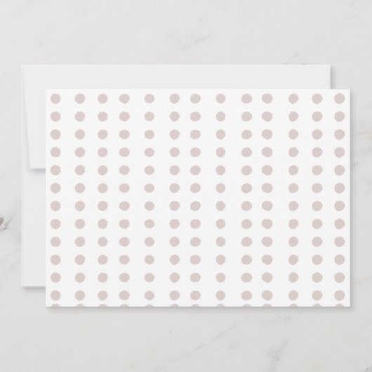 Foto afstuderen 2024 Partij QR code minimaal roze Kaart (Achterkant)