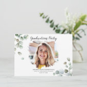 Foto Afstuderen 2025 Botanische Partij Kaart (Staand voorkant)