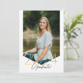 Foto Afstuderen Aankondiging (Staand voorkant)