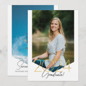 Foto Afstuderen Aankondiging (Voorkant / Achterkant)