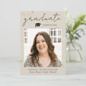 Foto Afstuderen Aankondiging (Staand voorkant)