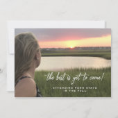 Foto Afstuderen Aankondiging (Achterkant)