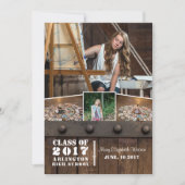 Foto Afstuderen Aankondiging (Voorkant)