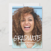 Foto Afstuderen Aankondiging (Voorkant)