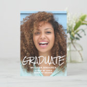 Foto Afstuderen Aankondiging (Staand voorkant)