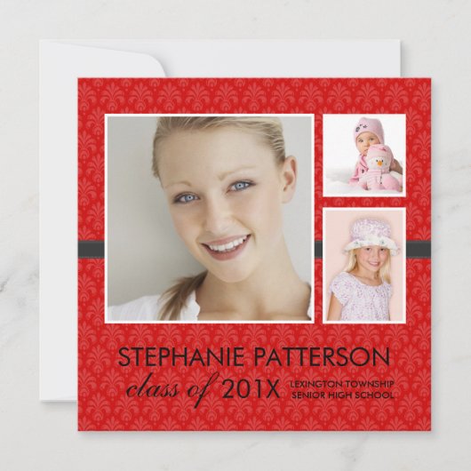 Foto Afstuderen aankondiging Chic Lifetime 3 (Voorkant)