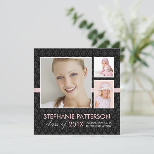 Foto Afstuderen aankondiging Chic Lifetime 3 (Staand voorkant)