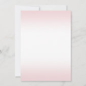 Foto Afstuderen Aankondiging Faux Roos Gold (Achterkant)