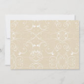 Foto Afstuderen Aankondiging met Modern Script (Achterkant)