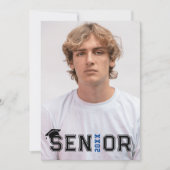 Foto Afstuderen Aankondiging/Uitnodiging Kaart (Voorkant)