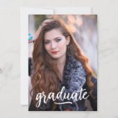 Foto Afstuderen Aankondiging/Uitnodiging Kaart (Voorkant)