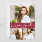 Foto Afstuderen aankondiging van het Afstuderen Cr (Voorkant)