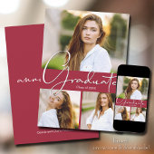 Foto Afstuderen aankondiging van het Afstuderen Cr