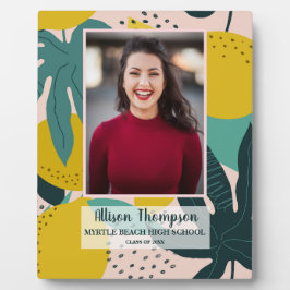 Foto Afstuderen Abstract Lemon tablet Fotoplaat