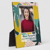 Foto Afstuderen Abstract Lemon tablet Fotoplaat (Zijkant)