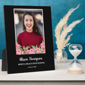 Foto Afstuderen Abstract Roze Floral tablet Fotoplaat