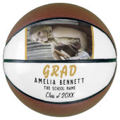 Foto afstuderen Afstudeerder Foto Afstuderen Foto Basketbal (Voorkant)