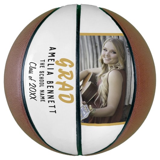 Foto afstuderen Afstudeerder Foto Afstuderen Foto Basketbal (Verticaal)