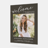 Foto Afstuderen Afstuderen Welkom Acryl Bord (Hoek)