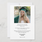 Foto afstuderen BASE voor afstuderen aankondiging (Achterkant)