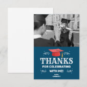 Foto Afstuderen Bedankkaart (Voorkant / Achterkant)