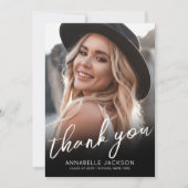 Foto Afstuderen Bedankkaart (Voorkant)