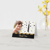 Foto Afstuderen Bedankt Opmerking Kaarten (Gele Bloem)