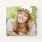 Foto Afstuderen Best Wishes Guest Book Notitieboek (Achterkant)