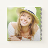 Foto Afstuderen Best Wishes Guest Book Notitieboek (Achterkant)